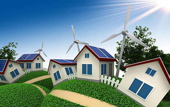 Wind Turbines and Solar Environment